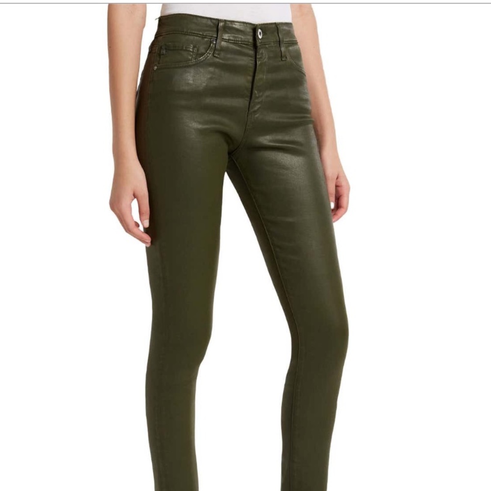 NEW • AG Jeans • Farrah Skinny Ankle Jeans Agave - Picture 2 of 8